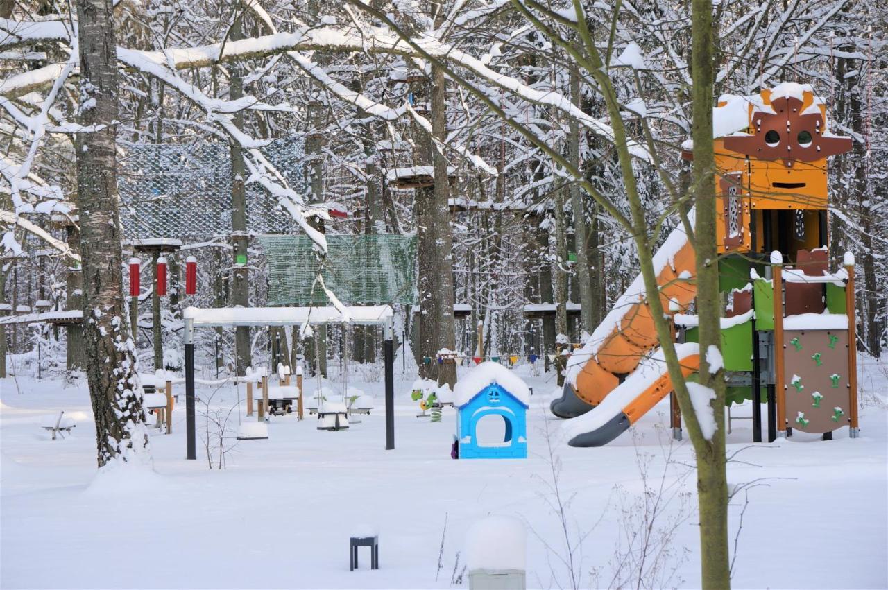 Enklawa Bialowieska Forest & Spa Hajnowka Bagian luar foto