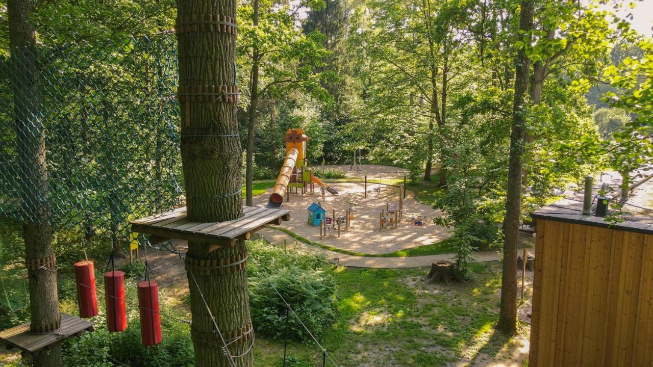 Enklawa Bialowieska Forest & Spa Hajnowka Bagian luar foto